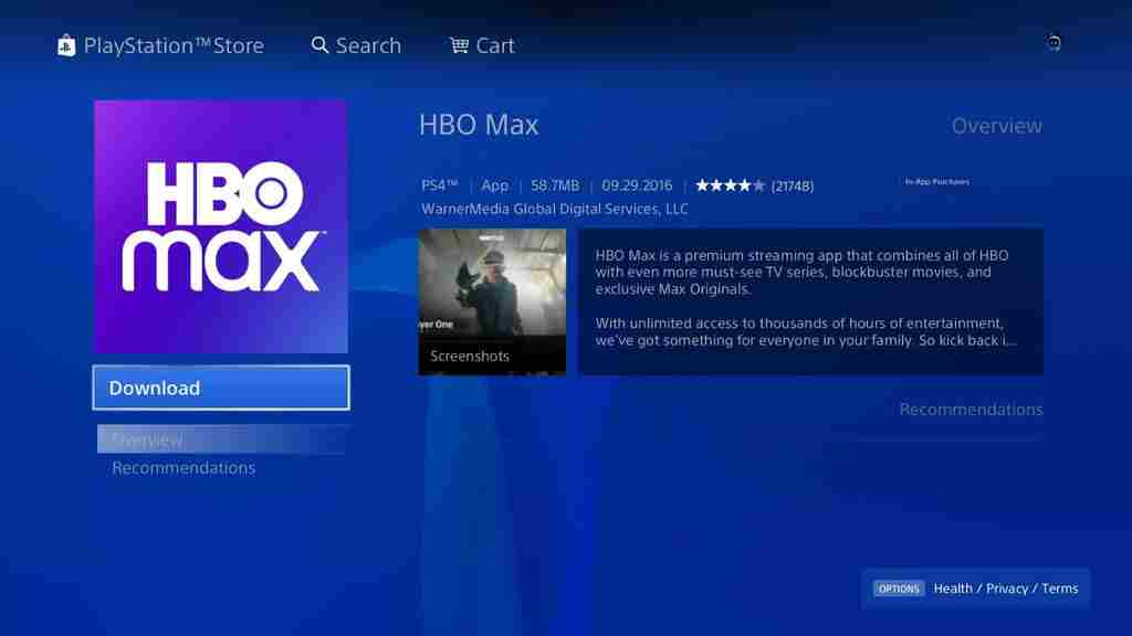 How to Stream HBO Max on PS4 (PlayStation 4) - TechFollows Gaming Console