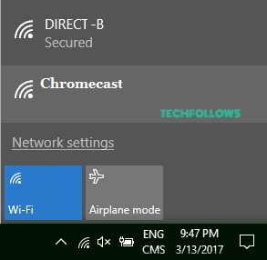 google chromecast setup for windows 8.1