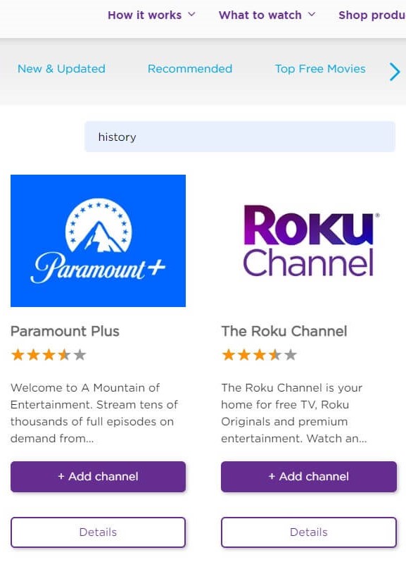 How to Add and Watch History Channel on Roku - 81