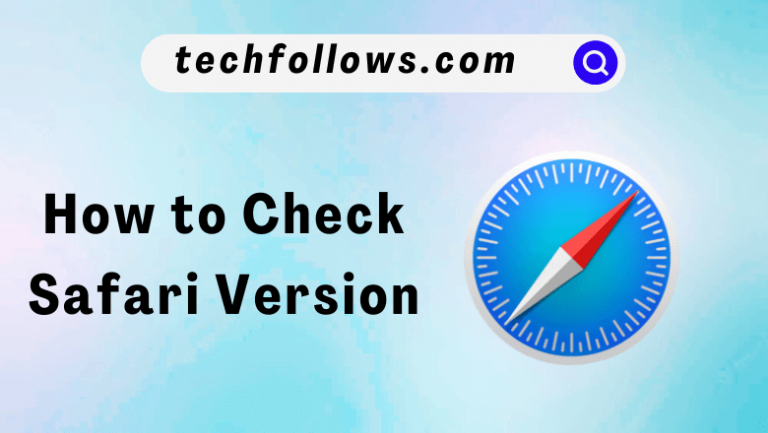 how to find safari version